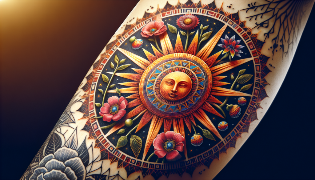 2982 tatuaz slonce znaczenie symbolika i inspiracje